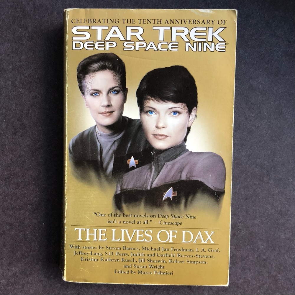 StarTrek DS9: The Lives of Dax book